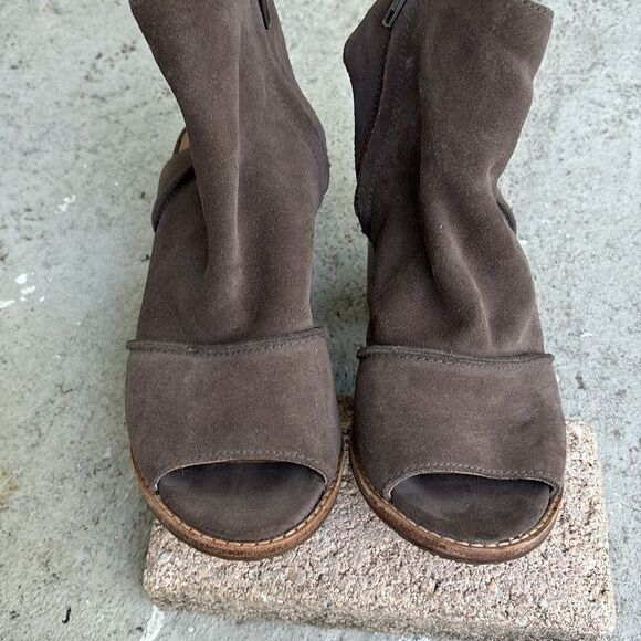 Ugg Valencia Brown peep toe - Picture 3 of 11